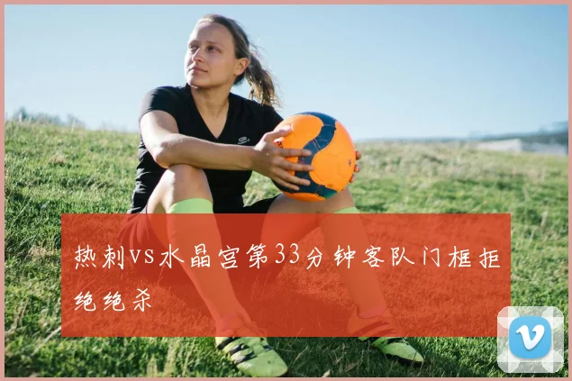 热刺vs水晶宫第33分钟客队门框拒绝绝杀
